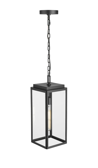19.5'' Alpharetta Powder Coated Black 1 Light Hanging Lantern