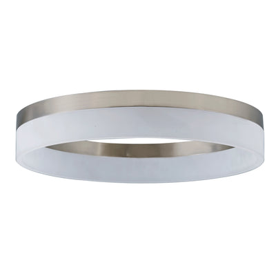 Brushed-Nickel-Flush-Mount-Light