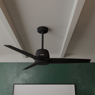 52 inch Malden Matte Black Ceiling Fan and Handheld Remote
