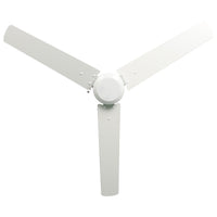 52 Inch Aldea III AC White Indoor Ceiling Fan 3-Blade