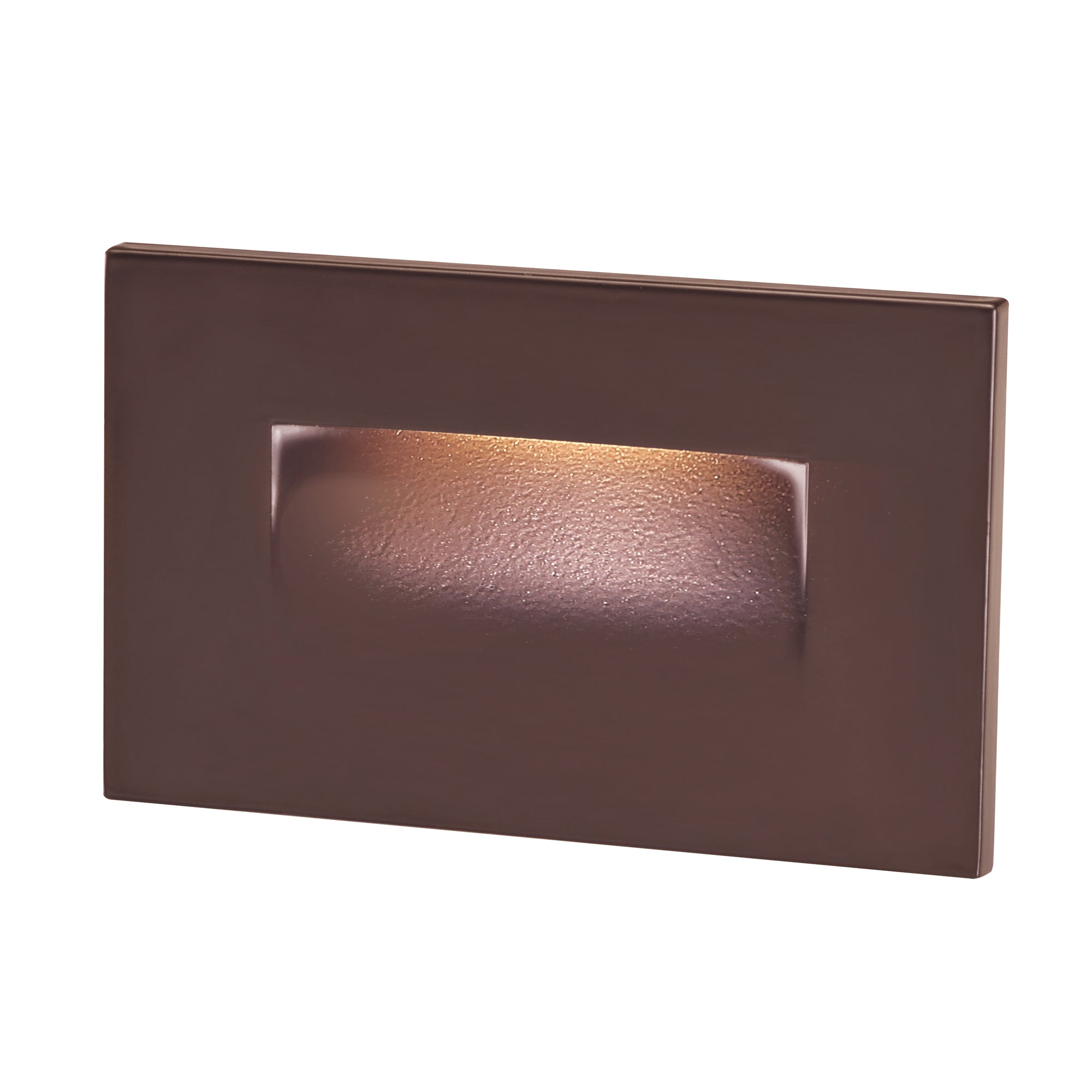 4.75-inch Oil Rubbed Bronze Outdoor Mini Step Light with White Reflector
