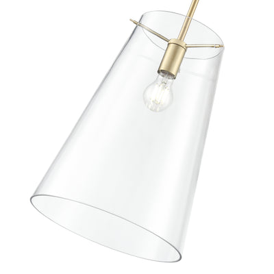 17'' Maccan Vintage Brass 1 Light Pendant