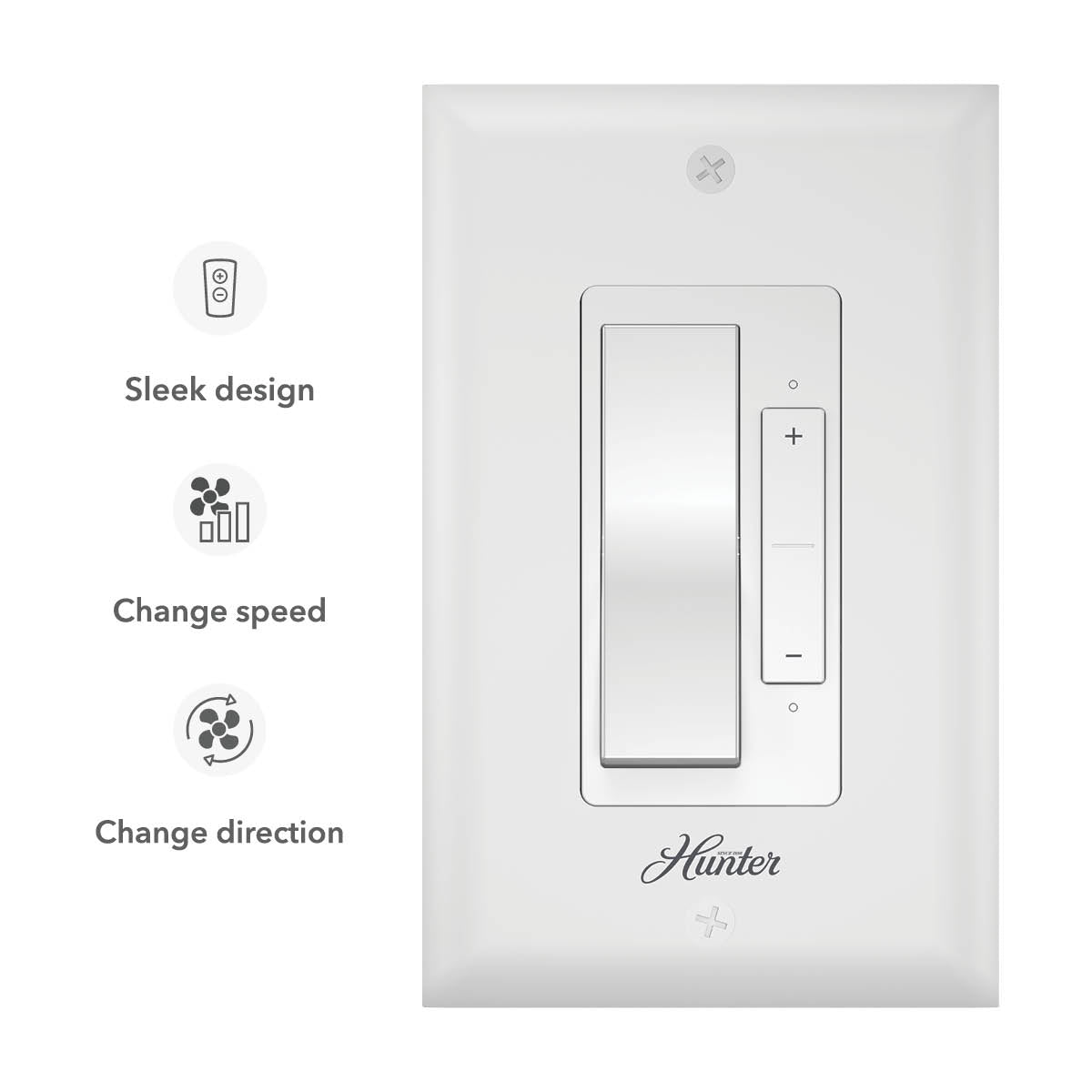 Hunter No Light Wall Controller