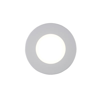 4-inch White Wall Light with 5-CCT Selectable White and 11W Output