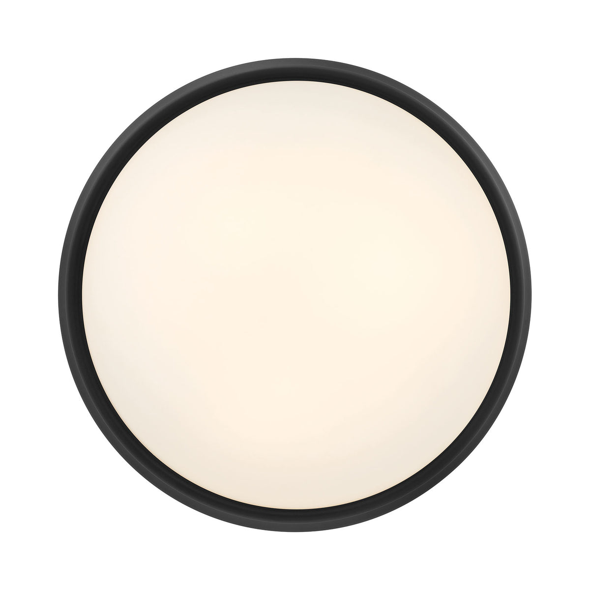 5'' Baumann Matte Black 3 Light Flush Mount