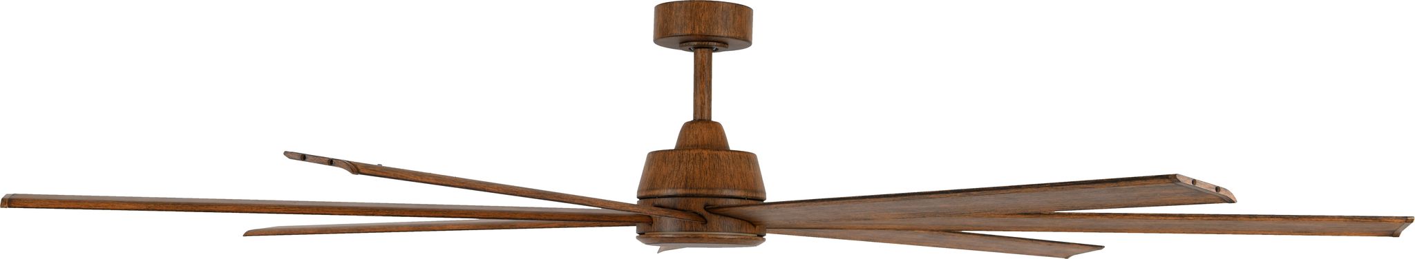 Atlanta 72 Inch DC Fan with LED Light Koa Finish with Remote