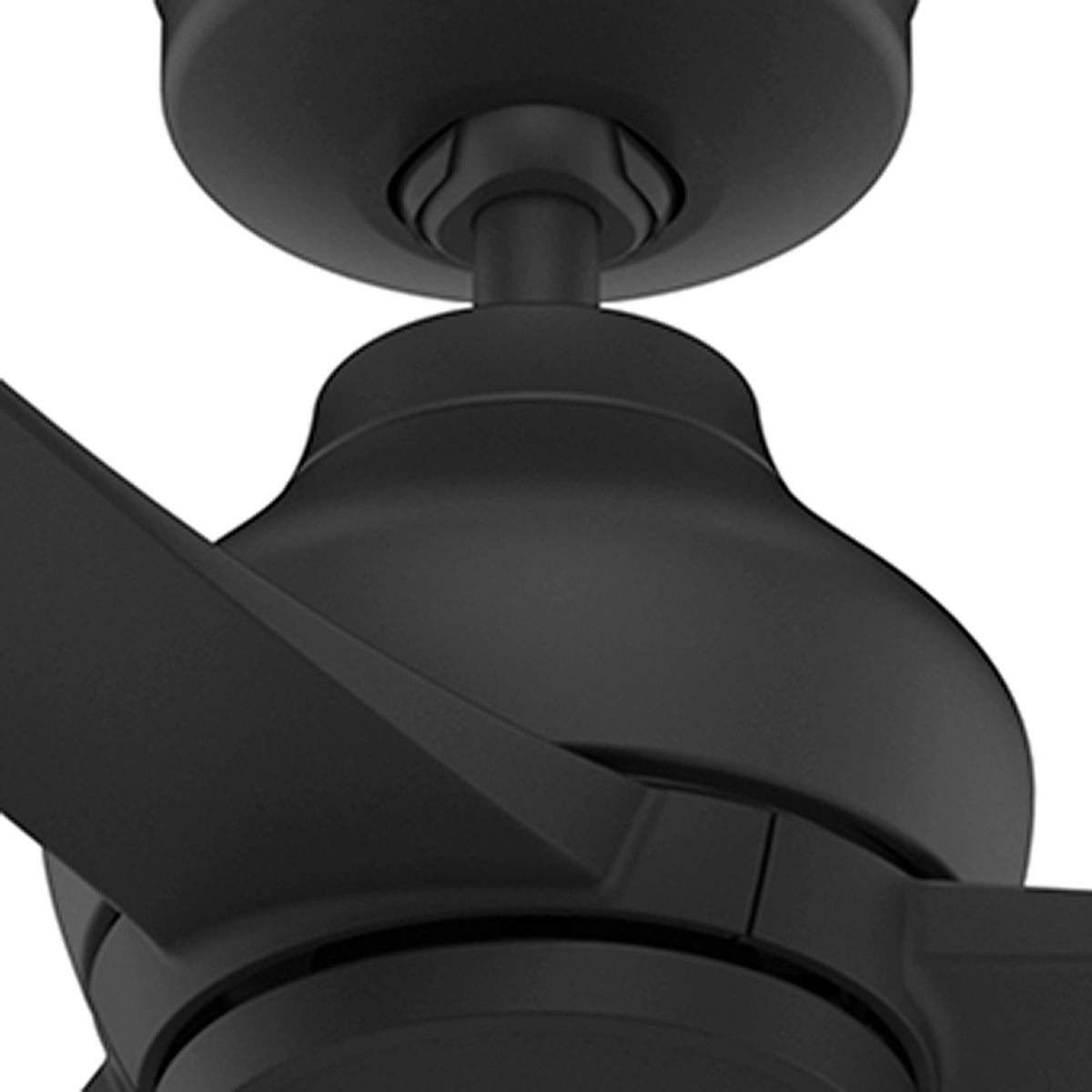 60 inch Mazzini ENERGY STAR® Matte Black Damp Rated Ceiling Fan and Handheld Remote