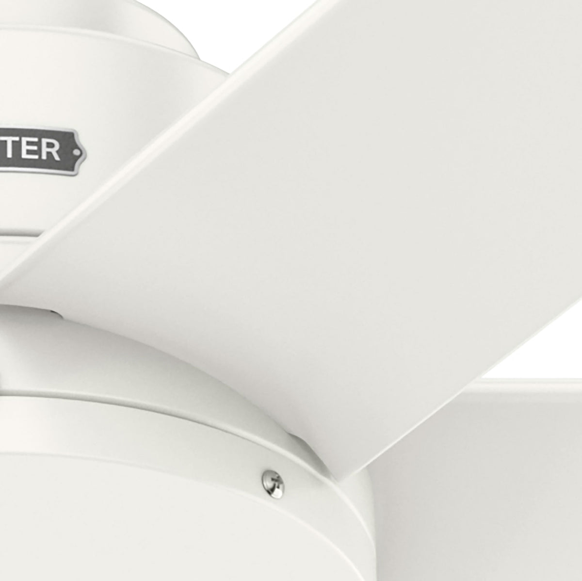 60 inch Kennicott ENERGY STAR® Fresh White Damp Rated Ceiling Fan and Handheld Remote