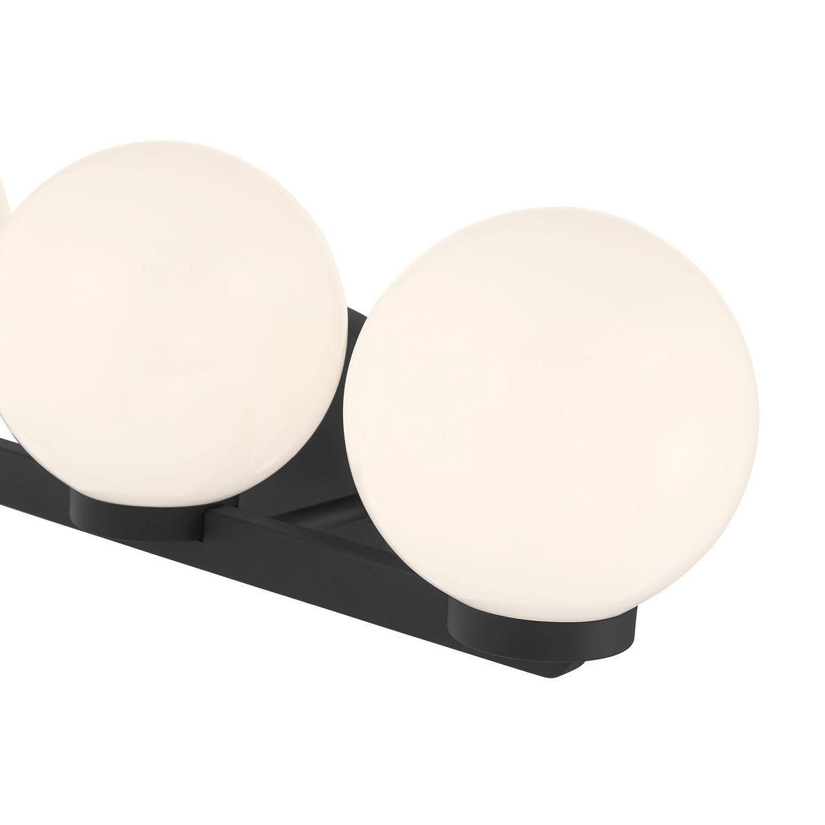 22'' Ardeva Matte Black 3 Light Bath Vanity