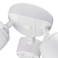 10.5''  Matte White  Light Flood Light