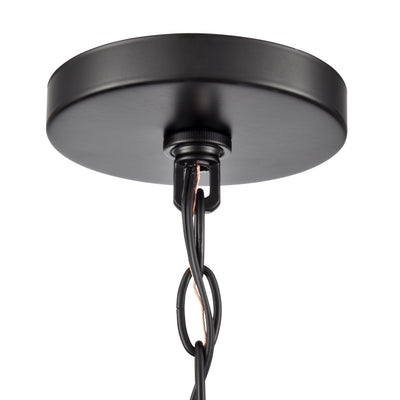 20'' Luxio Powder Coated Black 1 Light Hanging Lantern