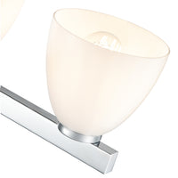 33'' Apria Polished Chrome 4 Light Bath Vanity