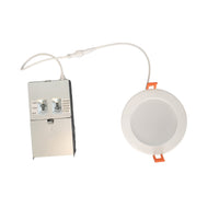 4-inch White Commercial Wall Light with 5-CCT Selectable White