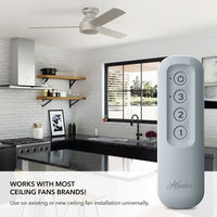 Hunter Universal No Light Handheld Remote with Receiver