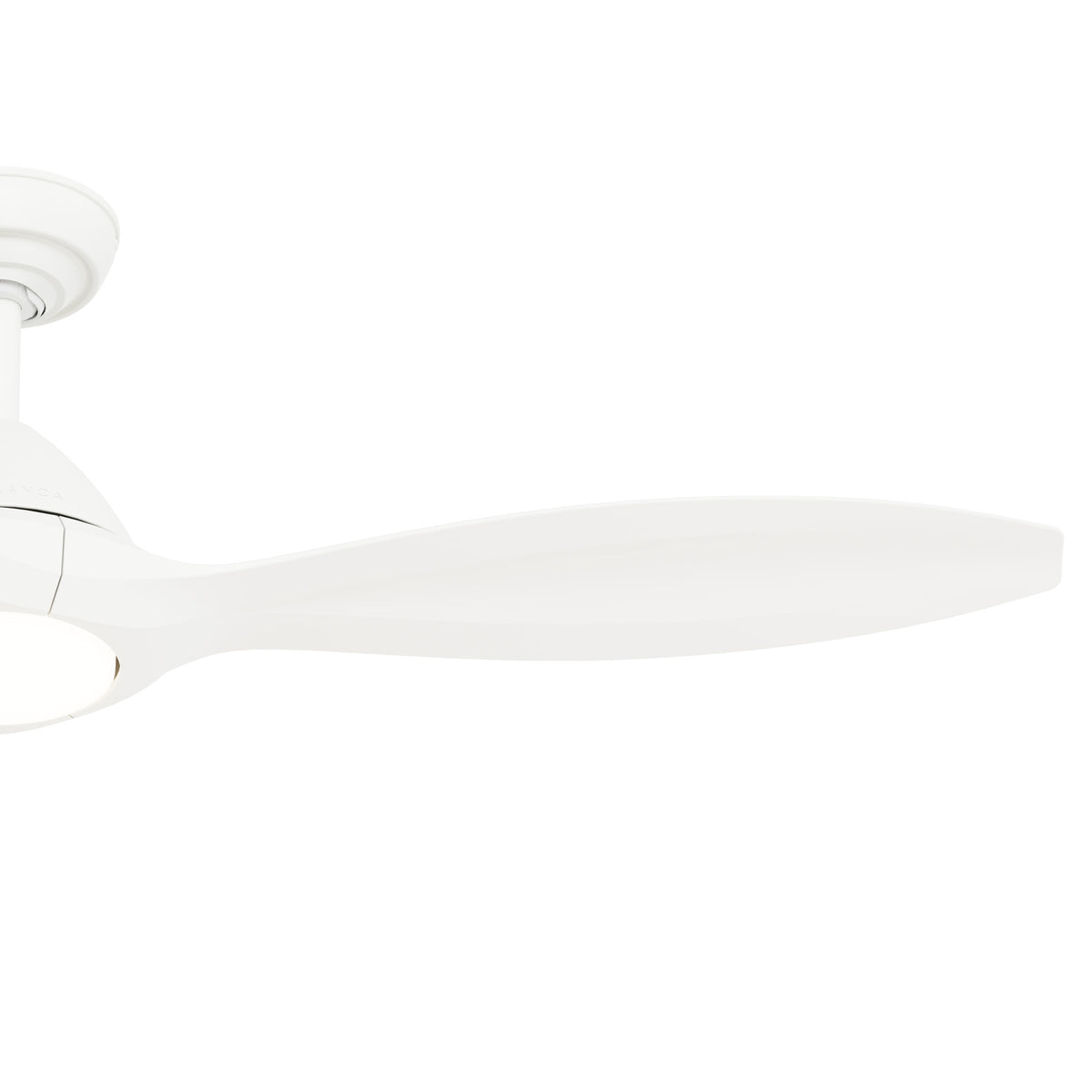 Casablanca 56 inch Surea ENERGY STAR® Fresh White Damp Rated Ceiling Fan with LED Light Kit and Wall Control and Handheld Remote