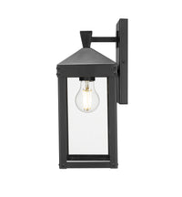 5.5'' Yates Powder Coated Black 1 Light Wall Sconce