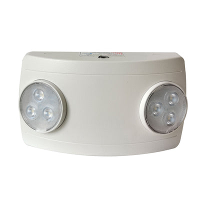 7.5-inch White Emergency Light with 0.5W Output and Self Diagnostic Testing