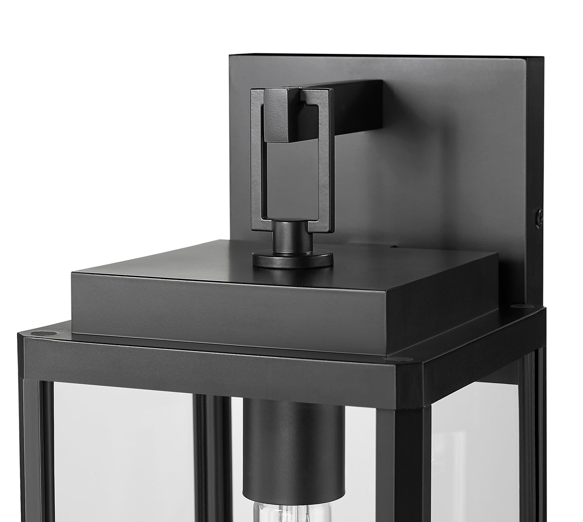 6'' Alpharetta Powder Coated Black 1 Light Lantern