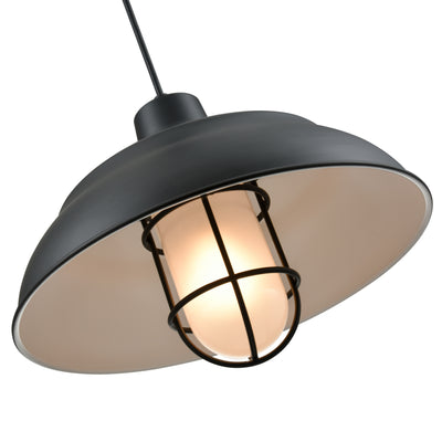 12.25'' R Series Satin Black 1 Light Pendant