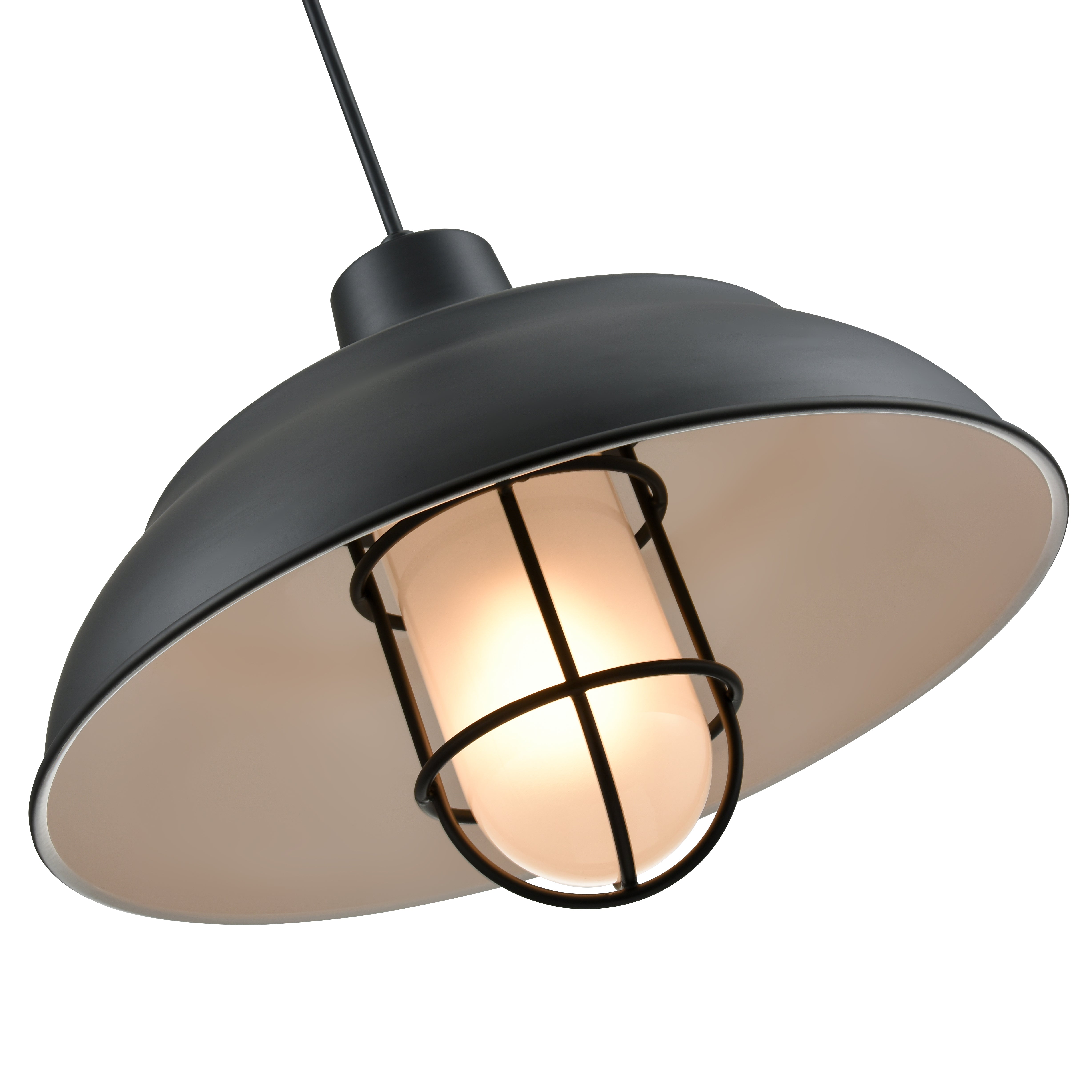 12.25'' R Series Satin Black 1 Light Pendant
