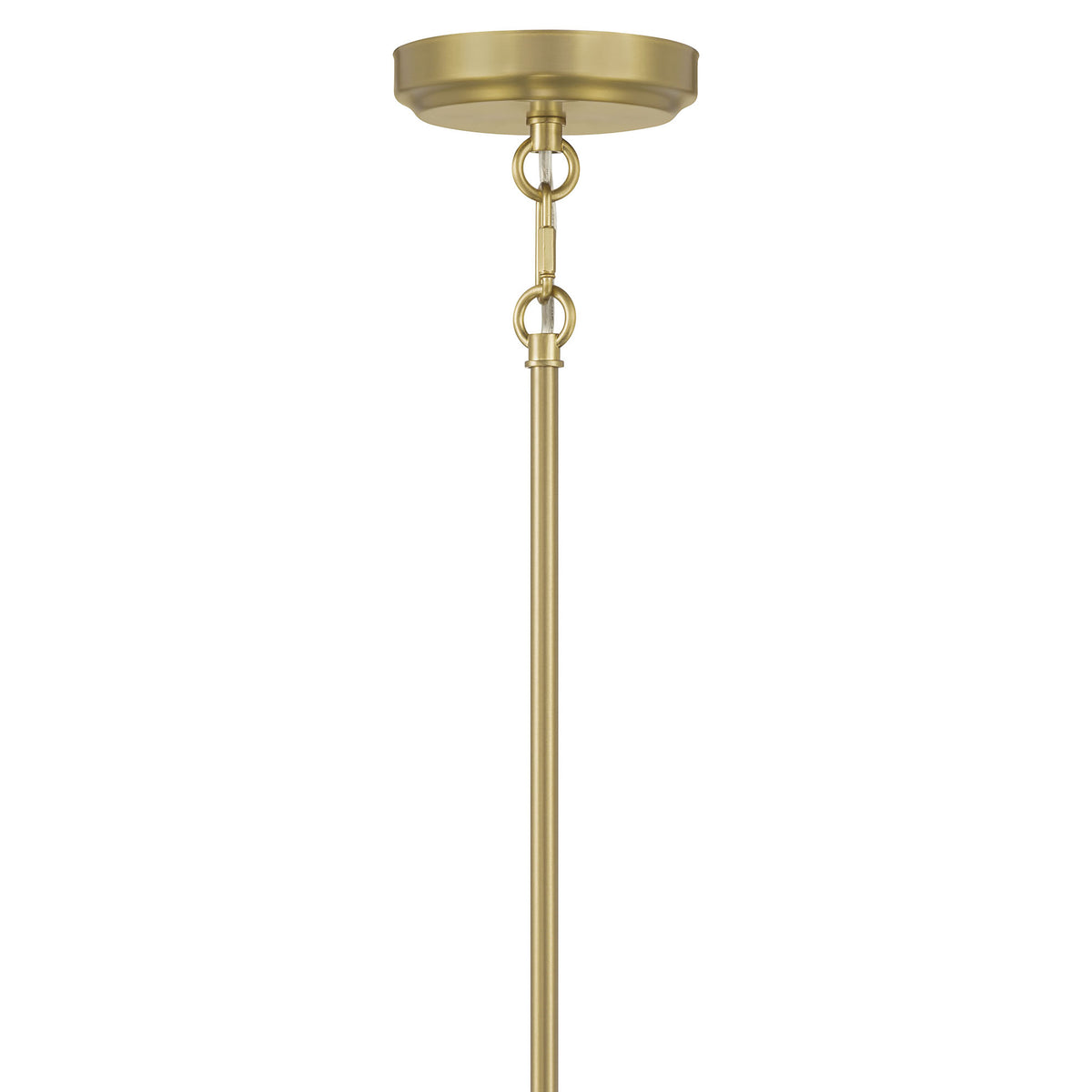 7.75'' Clarvyn Vintage Brass 1 Light Mini Pendant
