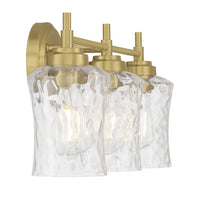 21'' Clarvyn Vintage Brass 3 Light Bath Vanity