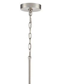 15'' Strayhan Brushed Nickel 5 Light Chandelier