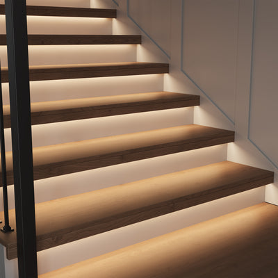 4-foot White Stairwell Light with 3-CCT Selectable White