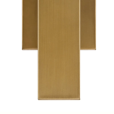 Canoga 13-inch 1-light Luxe Gold 3000K LED Wall Sconce with Metal Shade