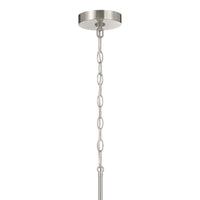 14.75'' Strayhan Brushed Nickel 3 Light Chandelier