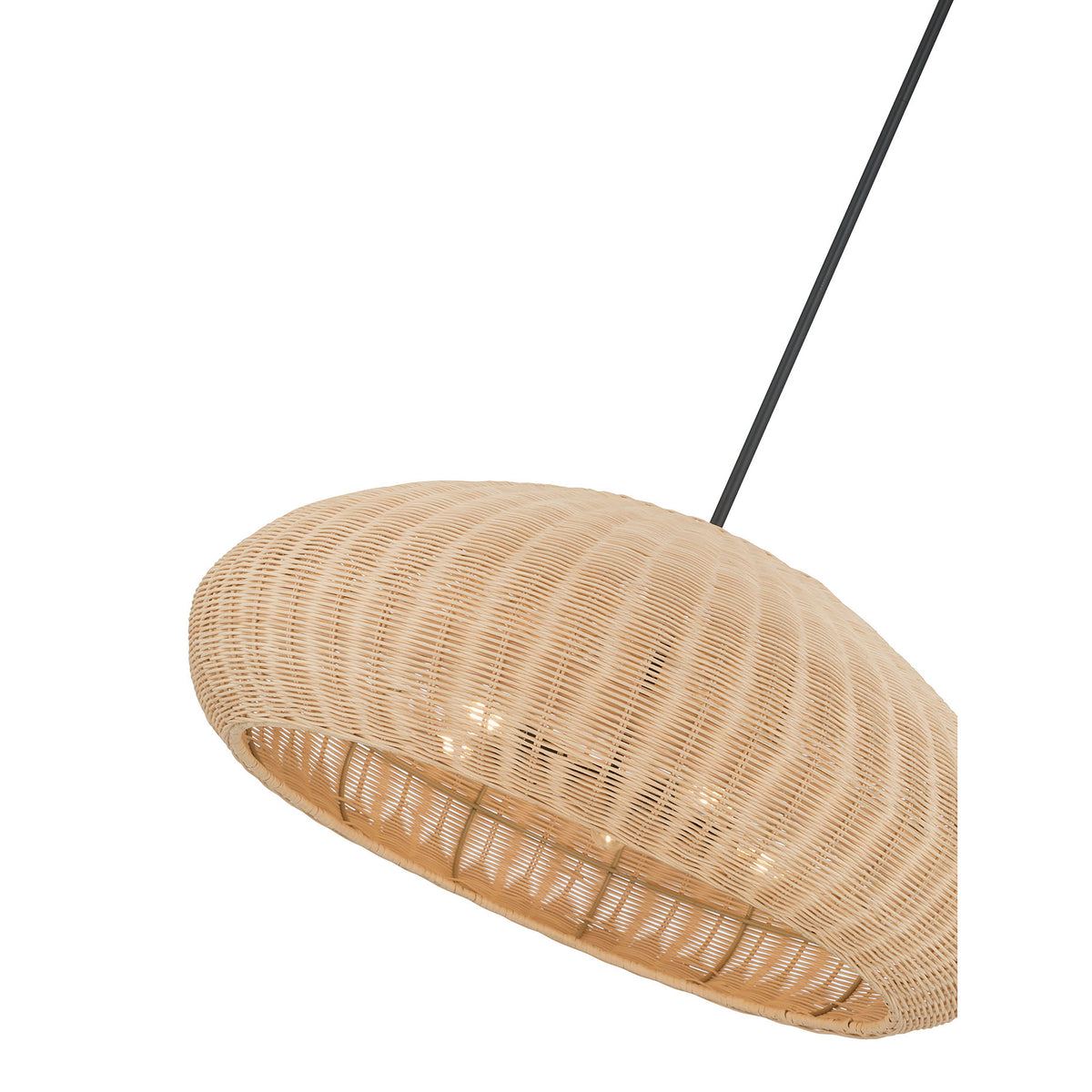 11.25'' Natora Matte Black 5 Light Pendant