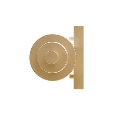 Holly Grove 18-inch 2-light Alturas Gold Vanity Light with Cased White Glass