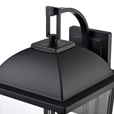 11'' Houston Powder Coated Black 3 Light Lantern