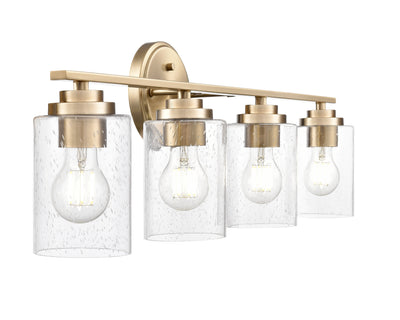 31'' Moven Modern Gold 4 Light Bath Vanity