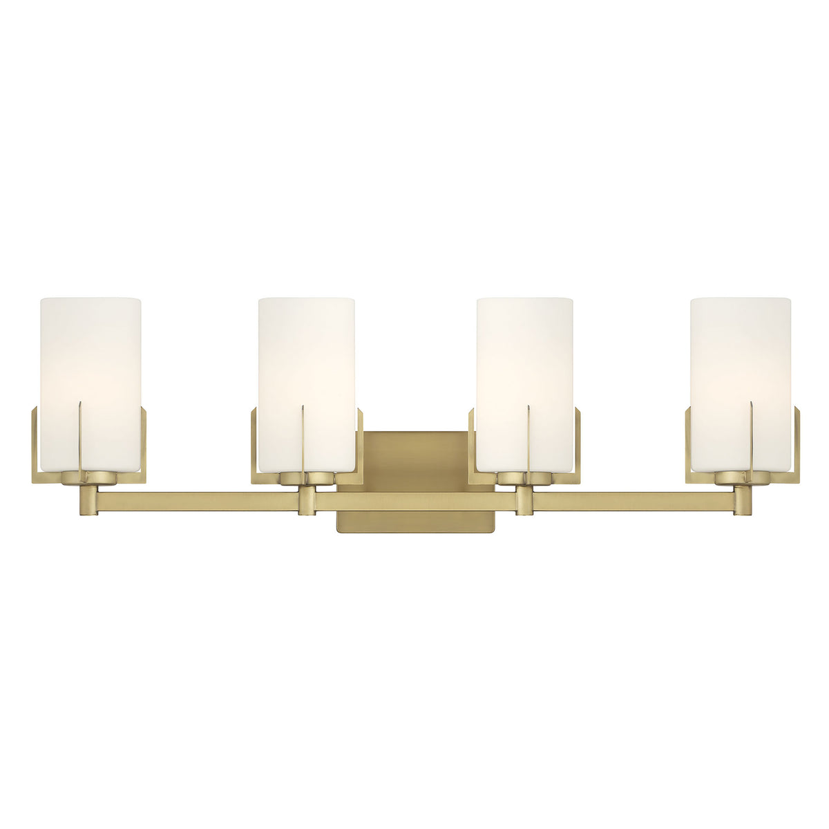 30.5'' Froselle Vintage Brass 4 Light Bath Vanity