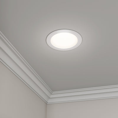 8-inch White Commercial Wall Light with 5-CCT Selectable White