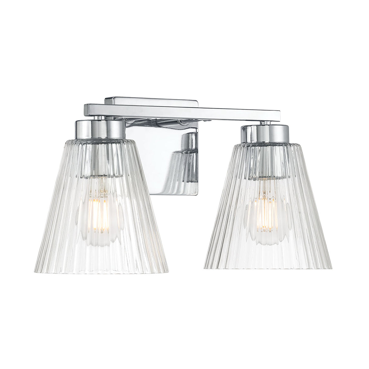 13.75'' Riville Chrome 2 Light Bath Vanity