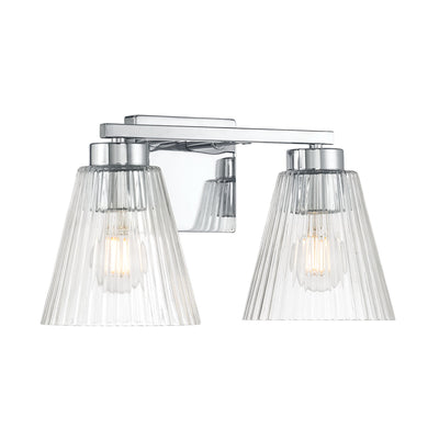13.75'' Riville Chrome 2 Light Bath Vanity