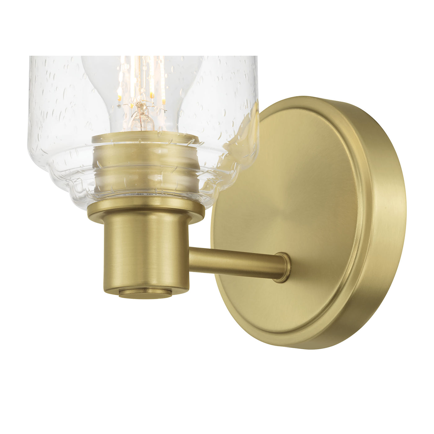 5'' Vessair Vintage Brass 1 Light Wall Sconce