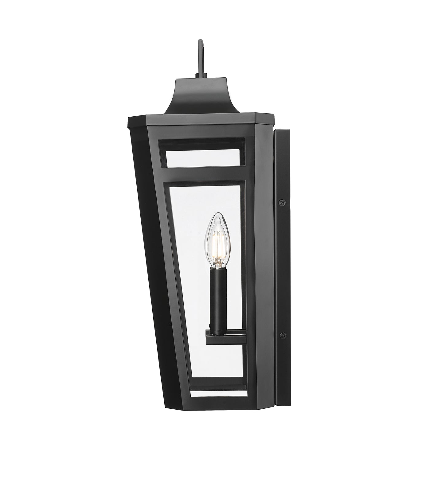 10'' Sumerlin Powder Coated Black 2 Light Wall Sconce