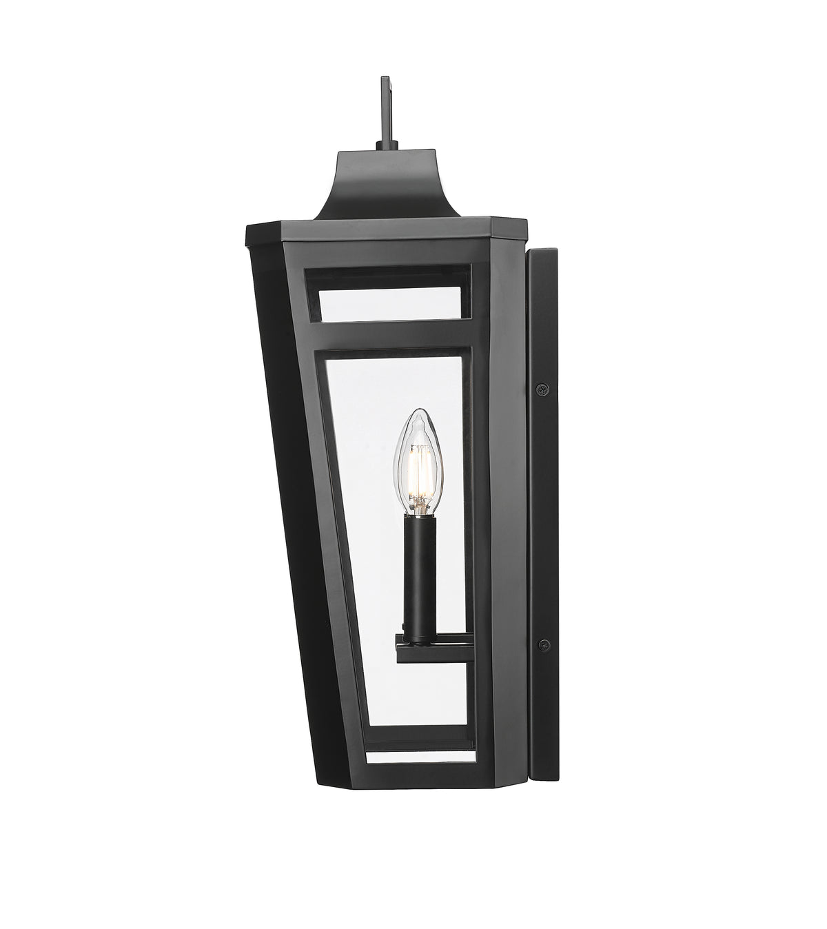 10'' Sumerlin Powder Coated Black 2 Light Wall Sconce