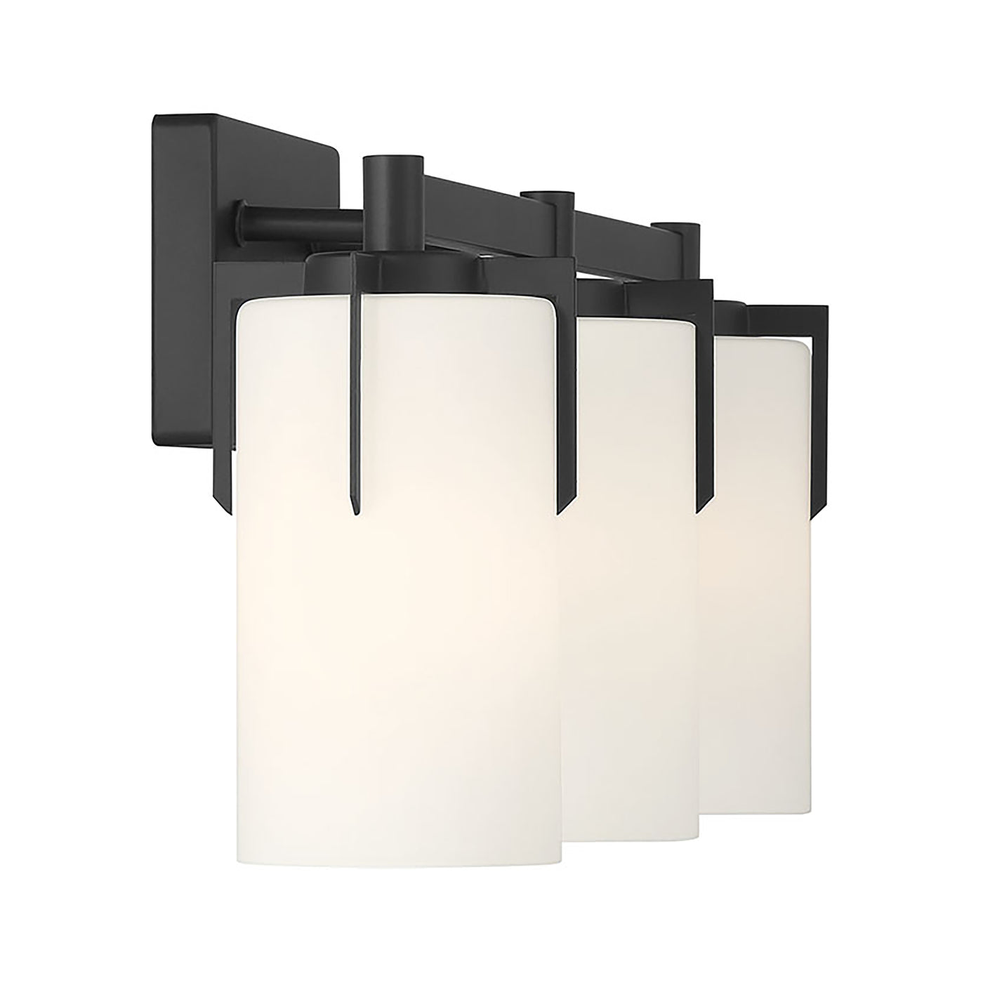 22'' Froselle Matte Black 3 Light Bath Vanity