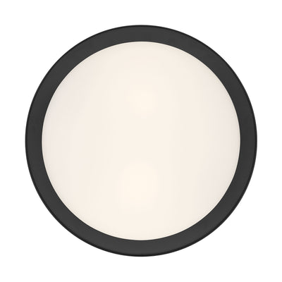 5.25'' Corvella Matte Black 3 Light Flush Mount