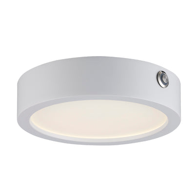 7-inch White Wall Light with 3000K Light