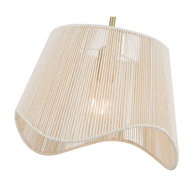 9'' Tulara Vintage Brass 1 Light Pendant