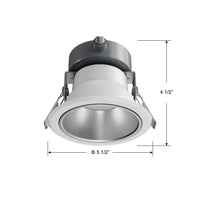 4-inch White Commercial Wall Light