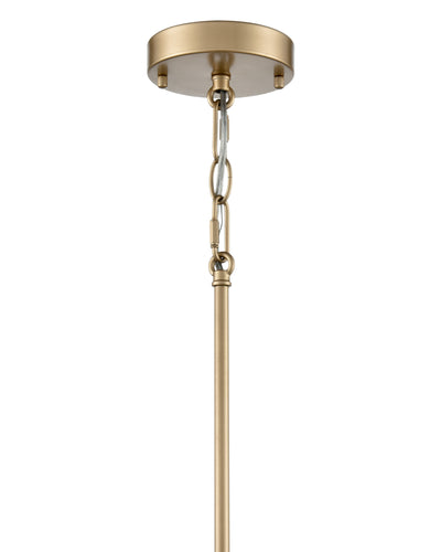 6.5'' Arelyn Painted Modern Gold 2 Light Pendant