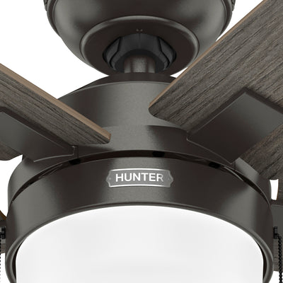 52 inch Anisten Noble Bronze Ceiling Fan with LED Light Kit and Pull Chain