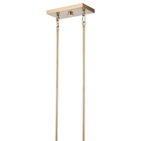 9.25'' Coretta Modern Gold 5 Light Linear Chandelier