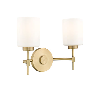15.5'' Keylee Vintage Brass 2 Light Bath Vanity